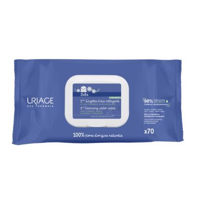 Uriage Bébé Lingettes Nettoyantes 70 pièces Douceur & Propreté