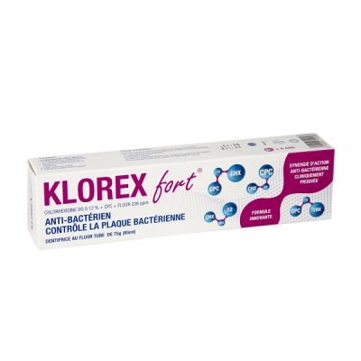 Dentifrice STODERMA KLOREX FORT - 75G