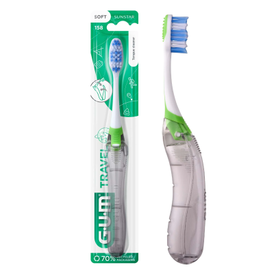 Brosse à dents voyage GUM - Travel 158 - Soft