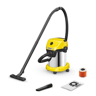 Aspirateur Eau & Poussière KÄRCHER WD3 SV - 1.628-135.0 - 1000 W - Noir & Jaune
