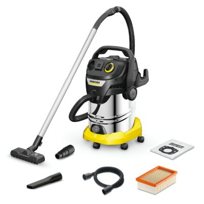 Aspirateur Eau & Poussière KÄRCHER KWD 6 P S V - 1.628-486.0 - 1300 W - Noir & Jaune