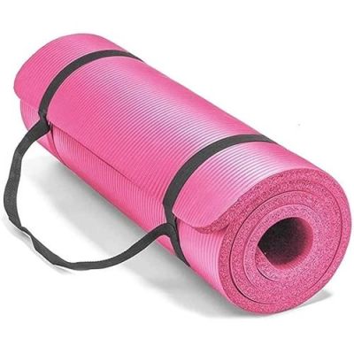 Tapis Yoga de sport -1CM Tapis d'exercice - Tapis de gymnastique - Mousse épaisse 1cm