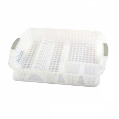 SOTUFAB - Egouttoir avec plateau - plastique - transparent