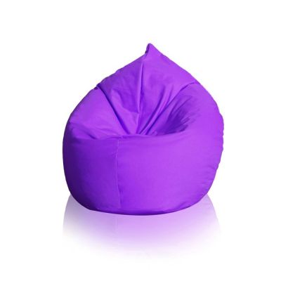 Poufs Poire Kids XL EU COSY - 70 X 90 cm - Violet