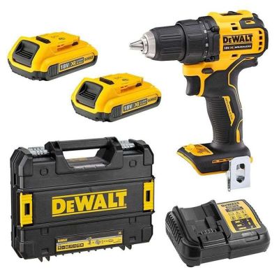 Perceuse-Visseuse Compacte DEWALT XR DCD778 - 18V - 2Ah Li-Ion Brushless - Garantie 3 Ans