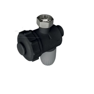 Séparateur de boues à filtre magnétique avec vanne d'arrêt du système NOIR