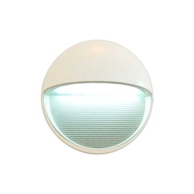 Applique Extérieur Rond Blanc Led -5W -6500K- 220V