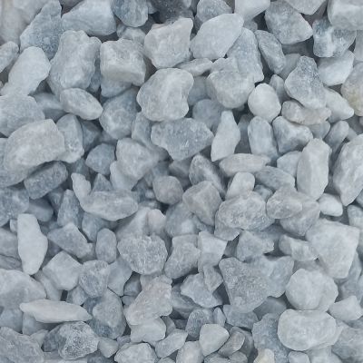 Galet décoration Concasse kalamata blanc 5/20 (sac20kg) sac SJK60103