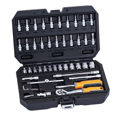 Coffret cle a douille 46pcs 1/4" - HOTECHE