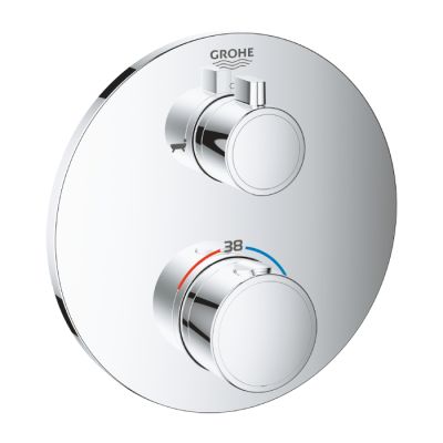Façade Thermostatique Bidet et Douche Grohe - 24077000 - Ronde - Standard