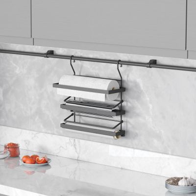 STARAX - porte 3 rouleaux accro s-4001-a anthracite "330*140*360"