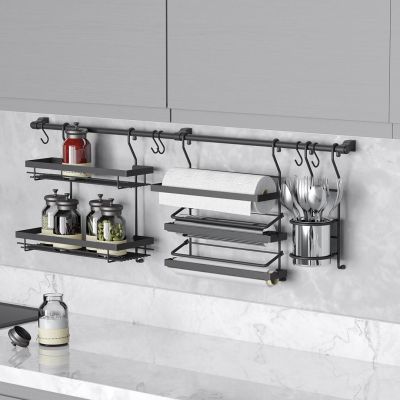 STARAX - kit porte épices 3pcs s-4500-a anthracite "1000*170*360"