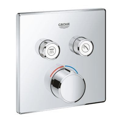 Façade mitigeur douche GROHE - 2914800 - SmartControl - carré 