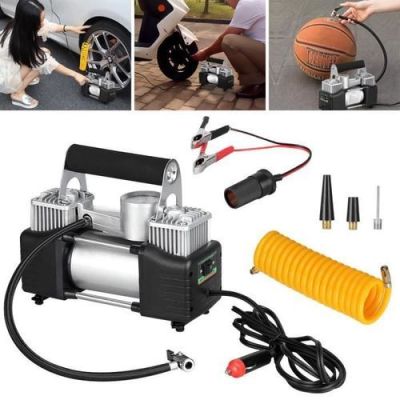 Compresseur D'air 12V - 2 Cylindres