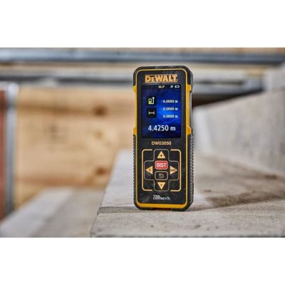 Télémètre laser DEWALT DW03050 – 50 m, Bluetooth, Garantie 3 ans