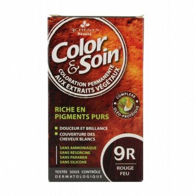Coloration 3 CHÊNES COLOR & SOIN - Rouge Feu 9R