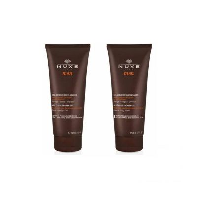 NUXE Men Gel douche 200mlx2 -30%