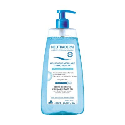NEUTRADERM Gel douche micellaire dermo-apaisant 500ml