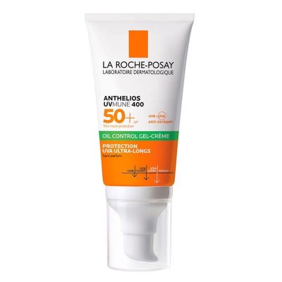 LA ROCHE-POSAY Anthelios Gel Crème Écran Solaire Oil Control Invisible SPF50+ 50 ml