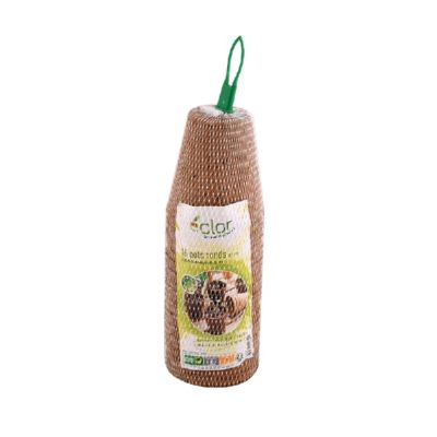POT BIODEGRADABLE ECLOR D8 16PCS
