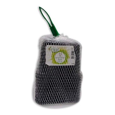 POT CARRE PLASTIQUE 9CM 12PCS ECLOR
