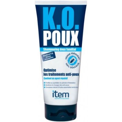 Shampooing Anti-Poux KO POUX 200 ml - Traitement Efficace