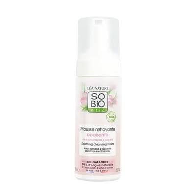 SOBIO Mousse nettoyante apaisante 150ml