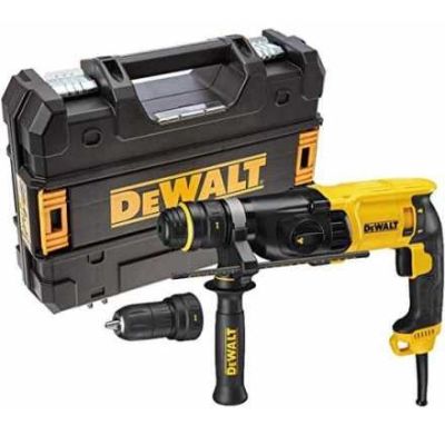 Perforateur Burineur DEWALT D25134 - SDS+ - 3kg - 800W - 26mm - Mandrin Changement Rapide