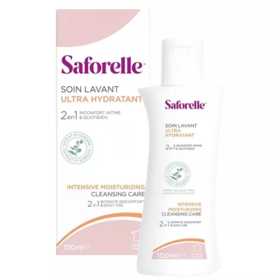 Soin lavant intime SAFORELLE - Ultra Hydratant - 100ML