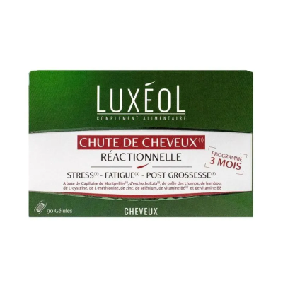 LUXEOL Chute de cheveux réactionnelle Gel B/90