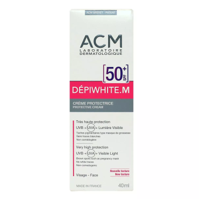 Crème Dépigmentante ACM Depiwhite M SPF50+ - 40ml