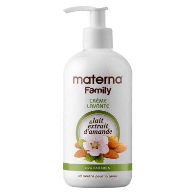 MATERNA Crème lavante Huile Amande 500ml