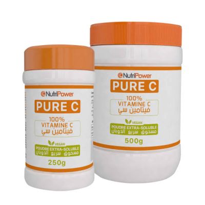 NUTRIPOWER Pure C Vitamine C Poudre 250g