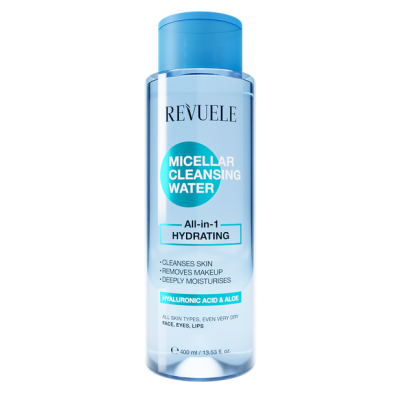 Eau Micellaire - REVUELE - Tout-en-1 Hydratante - 400ml