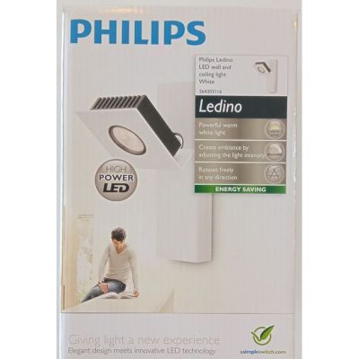 Applique Intérieur Blanc LED -1*7.5W -2700K- 220V PHILIPS