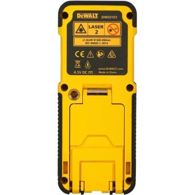 Télémètre laser DEWALT DW03101 – 100 m, Bluetooth, Garantie 3 ans