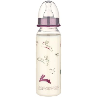 Biberon Plastique Lapin 250ml Baby Nova -... | Arkan.tn