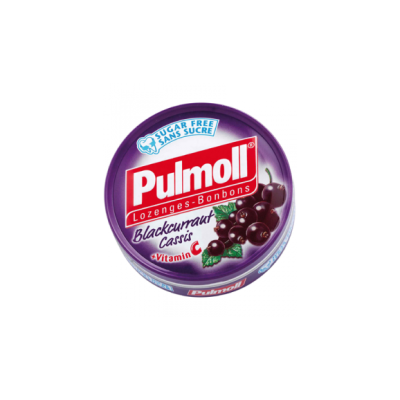 PULMOLL Pastilles Sans Sucre Cassis