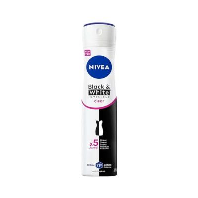 NIVEA Déodorant Femme Black & White Invisible Clear 200ml
