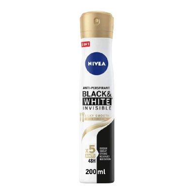 NIVEA Déodorant Femme Black & White Invisible Silky Smooth 200ml