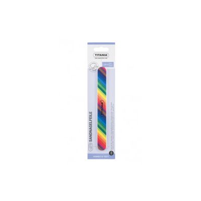 TITANIA Lime à ongles double faces arc-en-ciel 1028B