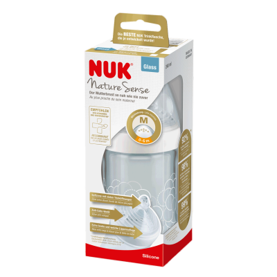 Biberon Verre Nature Sense 240ml 0-6M - Prix... | Arkan.tn