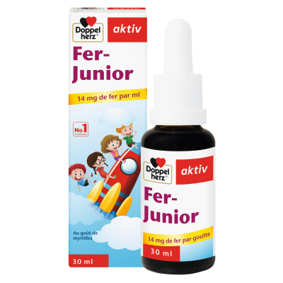 Aktiv Fer Junior 30 ml - Prix Tunisie | Arkan.tn