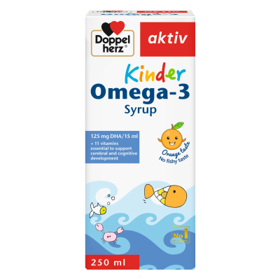 Aktiv Oméga-3 Sirop 250 ml - Prix Tunisie | Arkan.tn