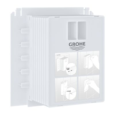 Trappe de visite pour bâti-support GROHE - 40911000 - Chromé