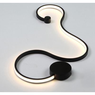 Applique Noir Serpent Led -32W -3000K- 220V Lumix