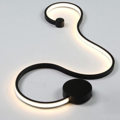 Applique Noir Serpent Led -32W -3000K- 220V Lumix