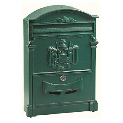 Boîte aux lettres en aluminium - Boite postal - Rustique - Inoxydable - Vert