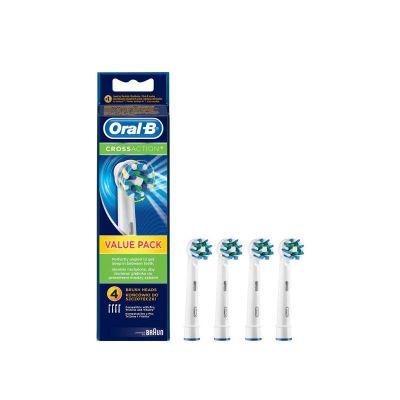 ORAL-B 4 Brossettes Cross Action EB50-4