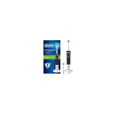 ORAL-B Brosse à dents électrique Vitality 150 Noir Cross D100.413